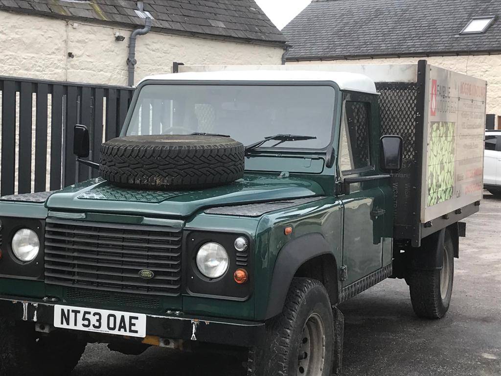 Land Rover Defender TD5 with Tipping Body Land Rover Defender TD5 with Tipping Body