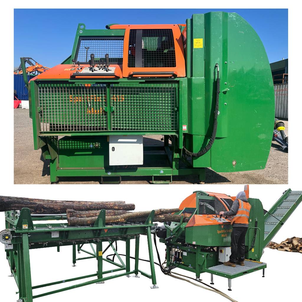 Posch S-415 Multi Firewood Processor Log Deck 400v/PTO Posch S-415 Multi Firewood Processor Log Deck 400v/PTO