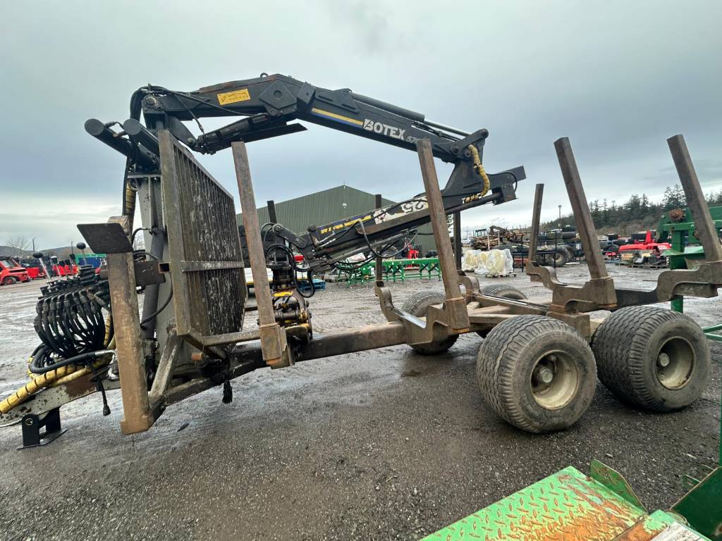 Botex Euro-11 Forestry Trailer 570 Timber Loader