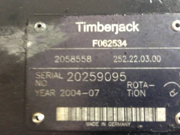 Timberjack 1270D Trans pump F062534